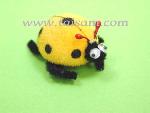 TS42001YEL  YELLOW BETTLE STICKER 